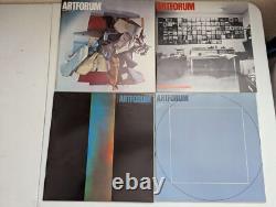 Vintage Artforum Magazine lot of 56 unique issues- 1960's and 1970's Good Con