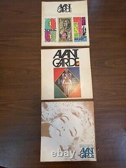 Vintage Avant Garde Magazines Full Collection #1-14 Beginning January 1968