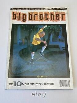 Vintage BIG BROTHER SKATEBOARD MAGAZINE Issue # 6 SALMON KOSTON SOAPBOX MULLEN