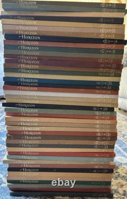 Vintage Horizon Magazine of the Arts LOT Of 88 Books 50s-70s Book Coffee Table