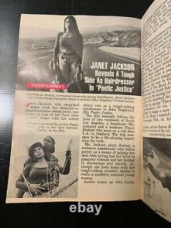 Vintage JET Magazine Tupac Janet Jackson July 19, 1993 LikeNew Rare