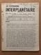 Vintage Le Courrier Interplanetaire Magazine British Edition First Year #27-33