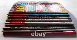 Vintage Magazine Lot Early Beatles British Invasion 1960s, 16 Teen Time, 9x Set