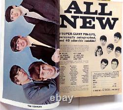 Vintage Magazine Lot Early Beatles British Invasion 1960s, 16 Teen Time, 9x Set