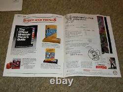 Vintage NINTENDO FUN CLUB NEWS Legend of Zelda Link Fall 1987-88 Vol 1 No 3 5 6