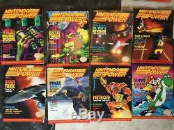 Vintage NINTENDO POWER MAGAZINEs Lot of 21, 1988-1991 VG, G and F Condition