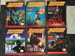 Vintage NINTENDO POWER MAGAZINEs Lot of 21, 1988-1991 VG, G and F Condition