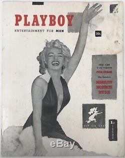 Vintage Original 1953 First Issue #1 Playboy Magazine Marilyn Monroe CGC 3.5