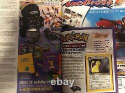 Vintage Pokemon Dark Persian + Nintendo Power Magazine Volume 135