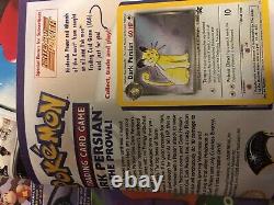 Vintage Pokemon Dark Persian + Nintendo Power Magazine Volume 135