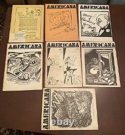 Vintage Satire Americana Magazines Volume I, 1,2,3,4,5,6 & 9 1932-1933