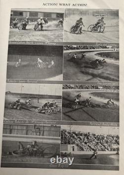 Vintage Speed Sports Magazine Program Lot Of 3 First Addition