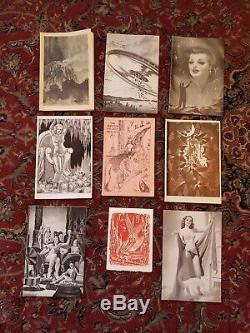 Vintage The Shaver Mystery Magazine Lot of 7 Books 1 Holiday Card