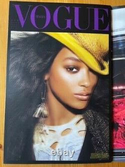 Vogue Italia A Black Issue N. 695 July 2008 1st Edition Rare Collectors Item I