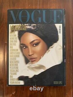 Vogue Italia A Black Issue Special Edition Sessilee Lopez Cover July 2008