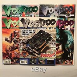 Voodoo 3DFX Official Magazine Lot 1998, 1999, PC Gaming, Gamer