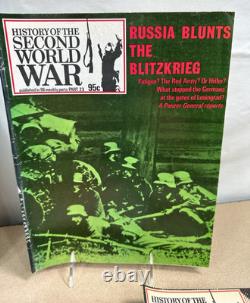 Vtg Purnell's History Of The Second World War Magazines WW2 History Educational