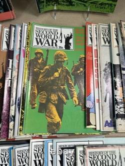 Vtg Purnell's History Of The Second World War Magazines WW2 History Educational
