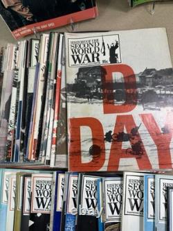 Vtg Purnell's History Of The Second World War Magazines WW2 History Educational