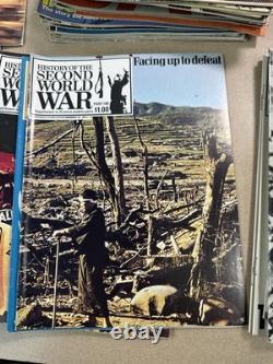 Vtg Purnell's History Of The Second World War Magazines WW2 History Educational