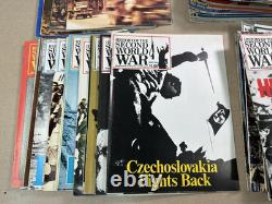 Vtg Purnell's History Of The Second World War Magazines WW2 History Educational