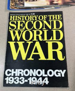 Vtg Purnell's History Of The Second World War Magazines WW2 History Educational