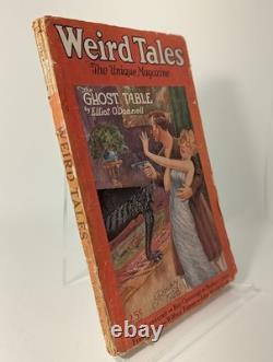 WEIRD TALES February 1928 Rare Pulp magazine, 1st app Cthulhu H. P. Lovecraft