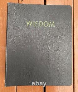 WISDOM Magazine 1956 Complete Volume One Einstein Jesus Helen Keller Lincoln