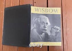 WISDOM Magazine 1956 Complete Volume One Einstein Jesus Helen Keller Lincoln