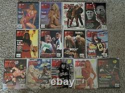 WWF RAW Magazine 1998 Complete Year WWE Vintage Set Ecw Wcw