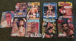 WWF Superstars Magazine Lot Of 9 1987 88 89 Hulk, Warrior Wrestling WWE Vintage