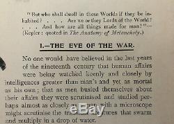 War Of The Worlds First Printing Pearsons Magazine Vol III & IV H. G. Wells