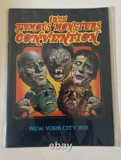 Warren Publ Famous Monsters 1975 Famous Monsters Convention-New York Mag VF