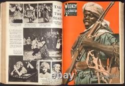 Weekly Illustrated Magazine 1935 Jul-Dec Issues x 26 Rare Early Photojournalism