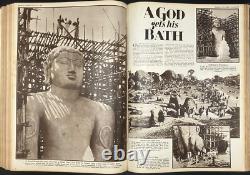 Weekly Illustrated Magazine 1935 Jul-Dec Issues x 26 Rare Early Photojournalism