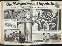 Weekly Illustrated Magazine 1935 Jul-Dec Issues x 26 Rare Early Photojournalism