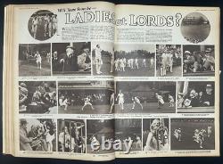 Weekly Illustrated Magazine 1935 Jul-Dec Issues x 26 Rare Early Photojournalism