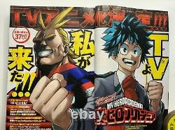 Weekly Shonen Jump My Hero Academia 6coverset2014 No. 32 First Episodeanniversary