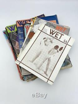 Wet Magazine. Collection of 22 issues of WET The Magazine of Gourmet Bathing