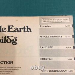 Whole Earth Epilog Epilogue 1974 Catalog Book magazine 1st Edition Stewart Brand