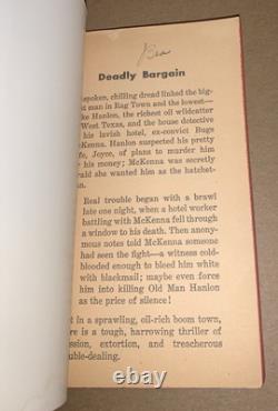 Wild Town Jim Thompson Signet # 1461 1957 First Edition Killer Inside Me