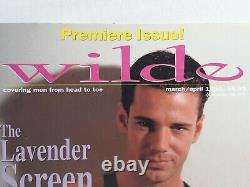 Wilde Magazine Premiere Issue March/april 1995 Published By Scott O'hara
