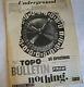 William S Burroughs Underground Magazine Bulletin From Nothing No 1 Rare 1965