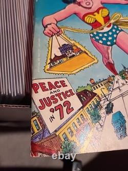 Wonder Woman For President Ms. Magazine July 1972 Vol 1 No 1 Steinem Feminism