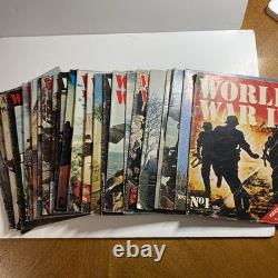 World War II magazines Orbis Publishing 1972/1973 Vol 1 & 2 23 total pre-owned