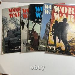 World War II magazines Orbis Publishing 1972/1973 Vol 1 & 2 23 total pre-owned