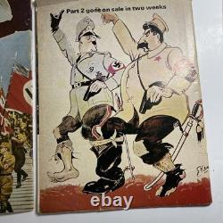 World War II magazines Orbis Publishing 1972/1973 Vol 1 & 2 23 total pre-owned