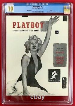 World's Best Cgc #1 Playboy Collection 4 Hefner Signed & Authenticated + 10.0
