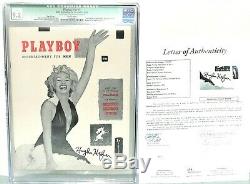 World's Highest Graded (cgc 9.2) Hugh Hefner Signed Original Page 3 #1 Playboy