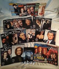 X-Files Official Magazine Collection with Extras, Mostly Mint, Lot of 24